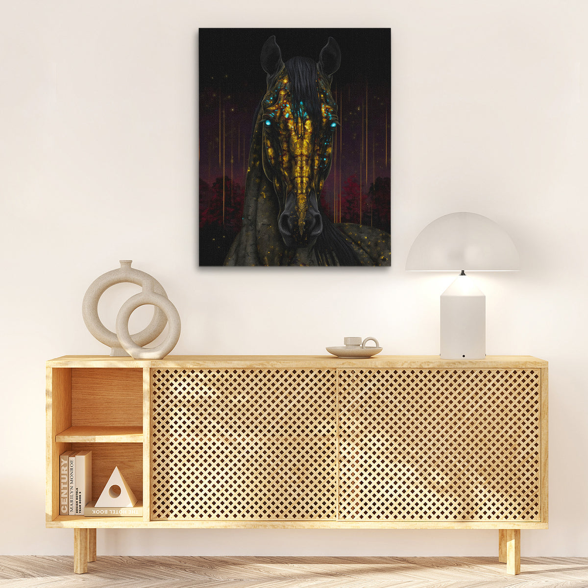 Ornate Equine Oracle - Luxury Wall Art