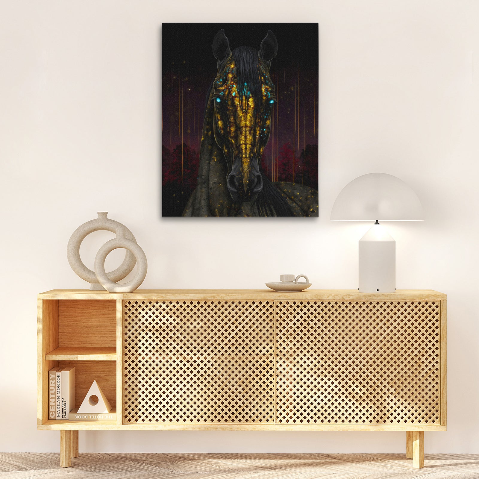Ornate Equine Oracle - Luxury Wall Art