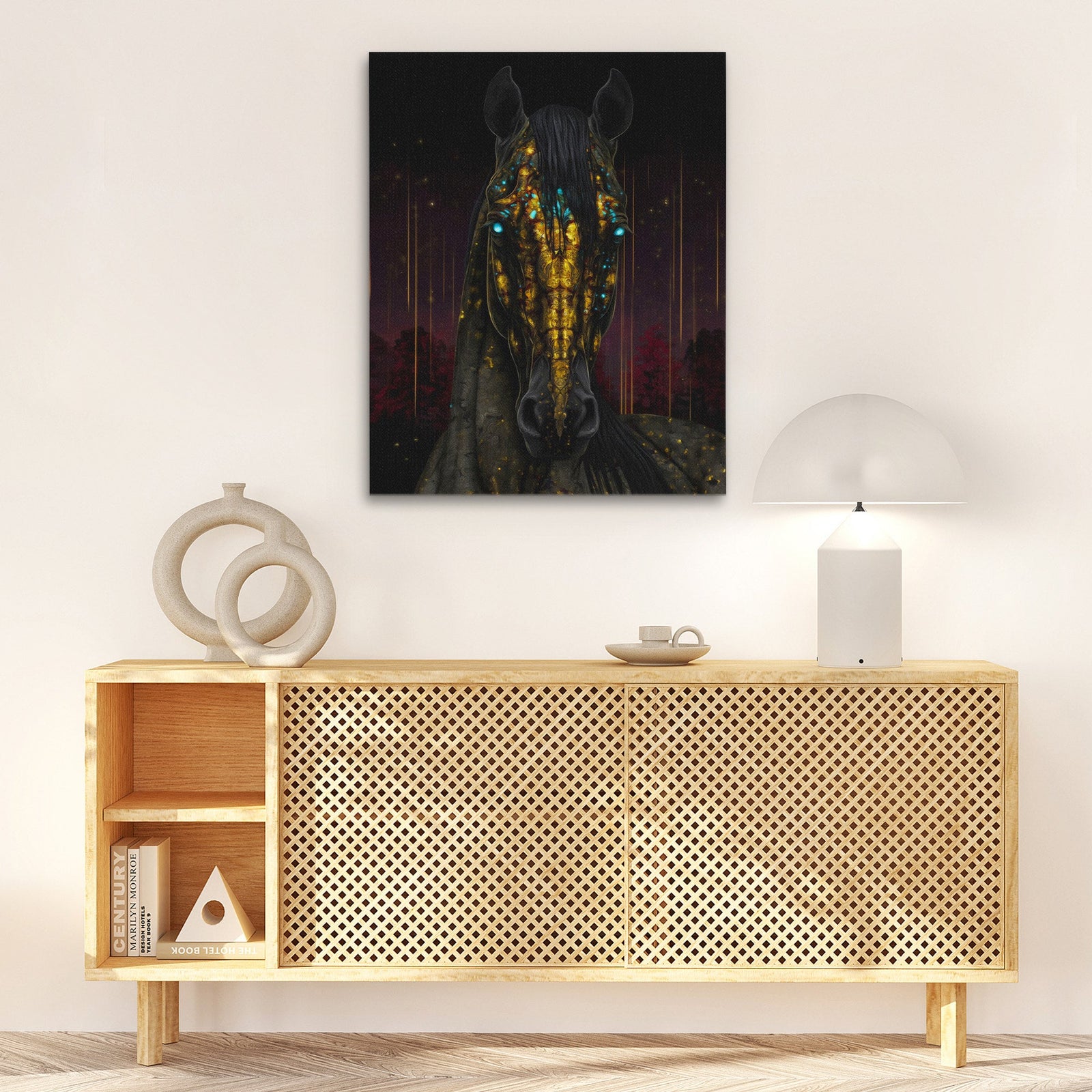Ornate Equine Oracle - Luxury Wall Art