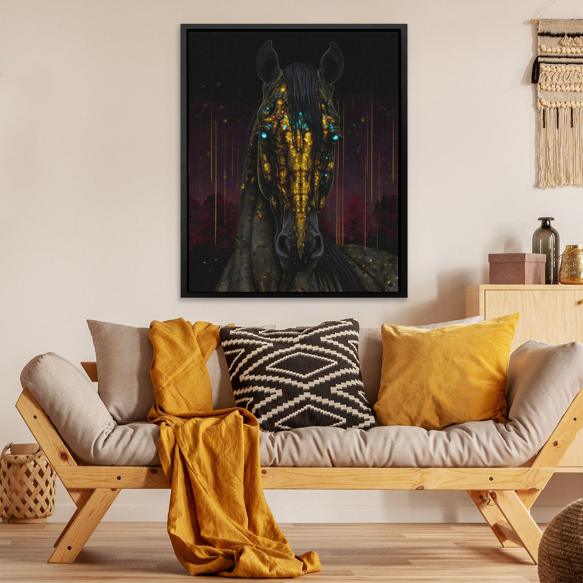 Ornate Equine Oracle - Luxury Wall Art