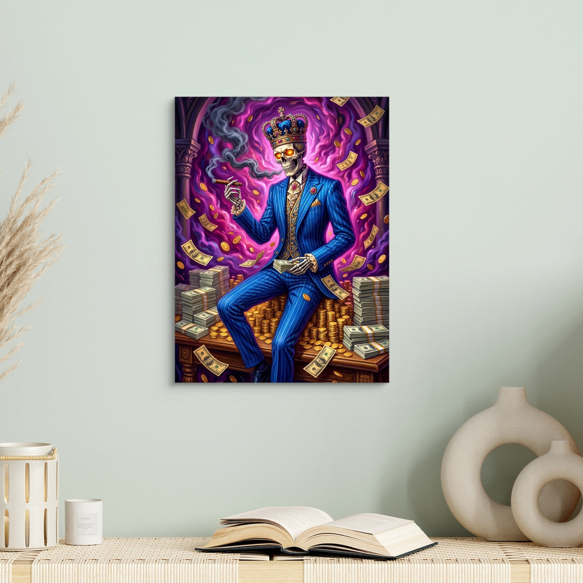 Otter Balancing Waterfall — otter balancing waterfall sq book table 1port flush print