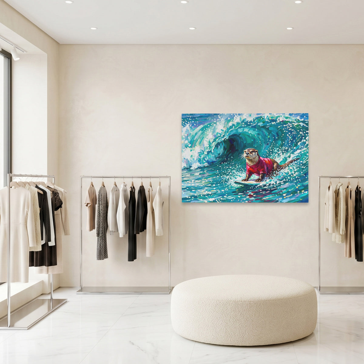Otter Surfing Waves — Otter Surfing Waves Clothing Store Land 99