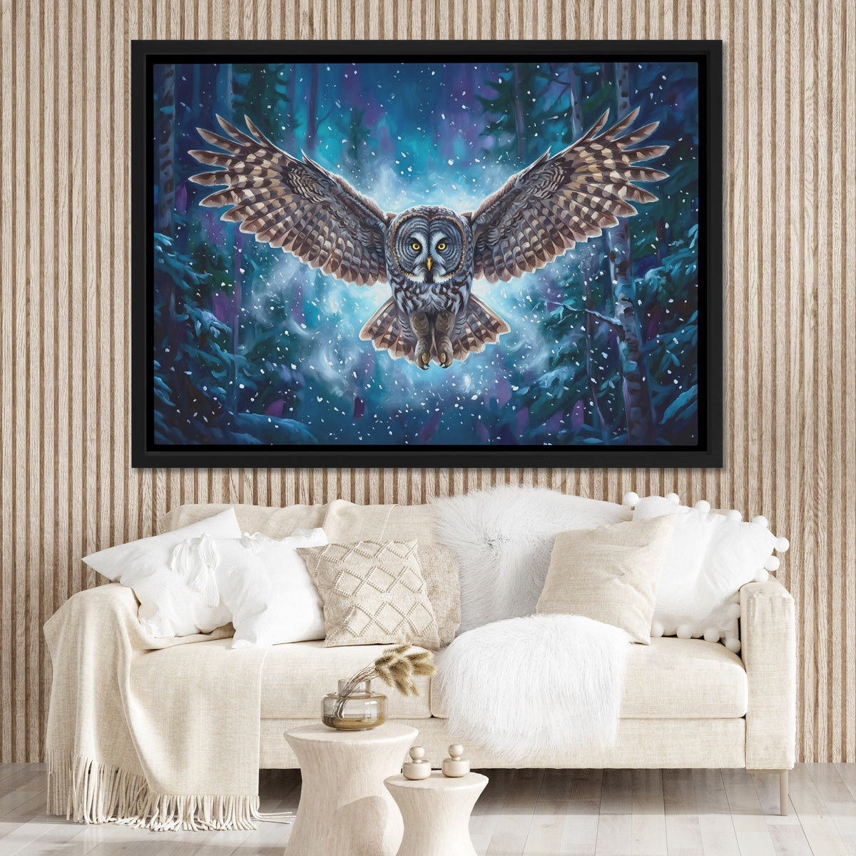 Owl Starry Night — Owl Starry Night Lux Plain Room 164