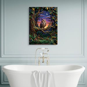 Owl Vigil - Luxury Wall Art