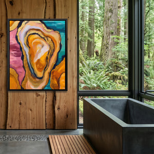 Oyster Dreamscape Gold — Oyster Dreamscape Gold Outdoor Bathroom Log Port 290