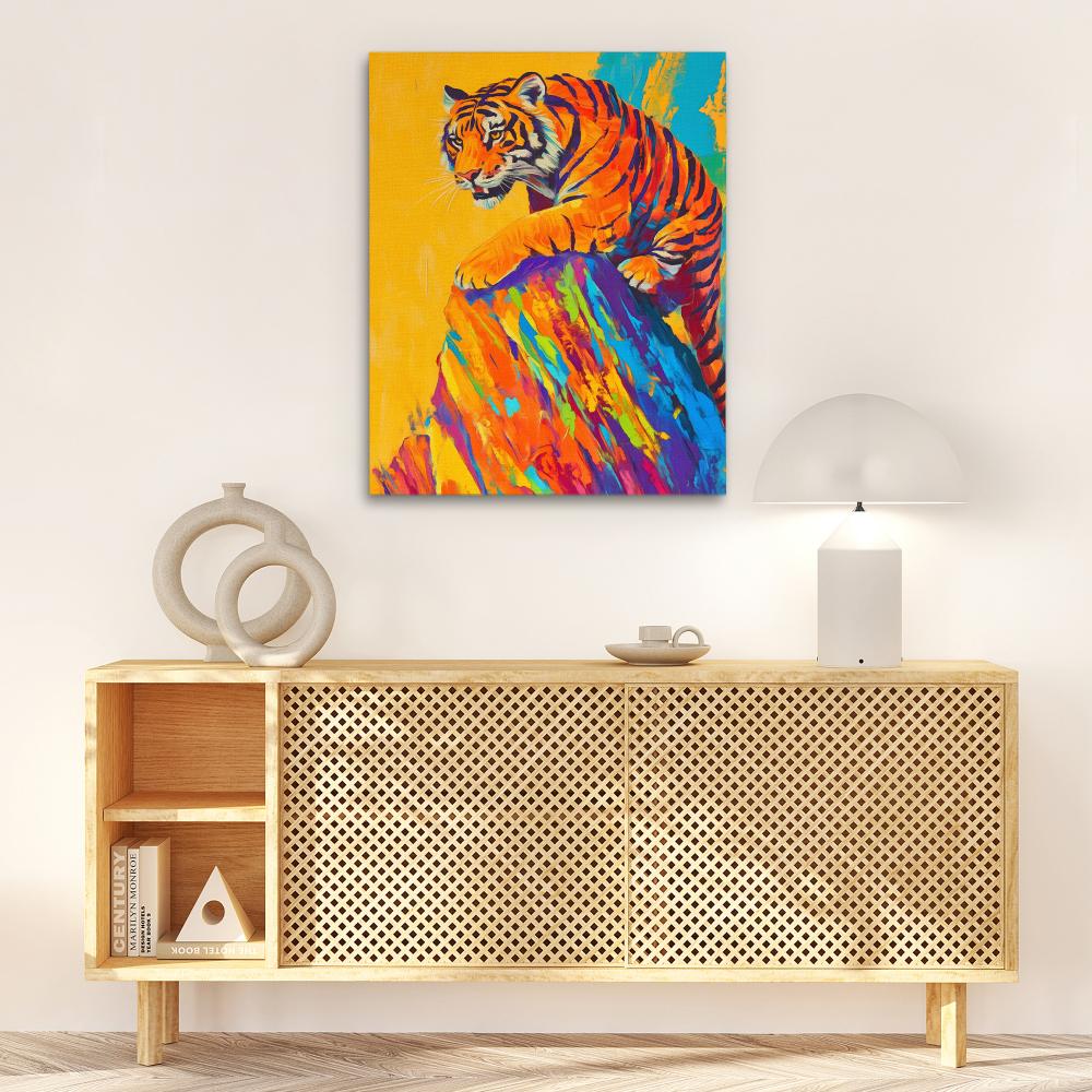 Painted Predator - Luxury Wall Art