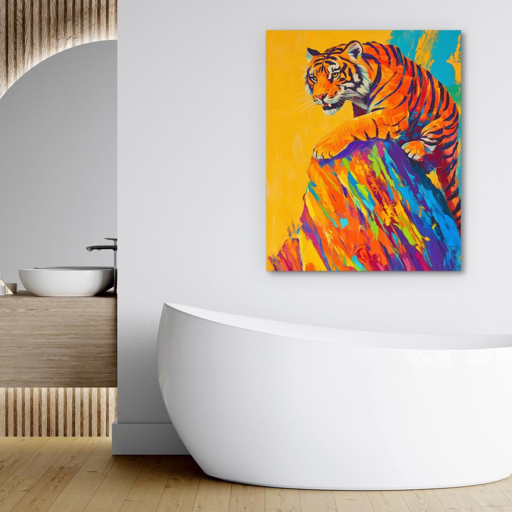 Painted Predator - Luxury Wall Art