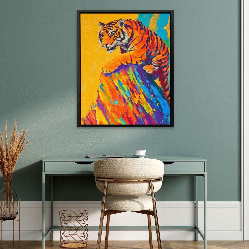Painted Predator - Luxury Wall Art