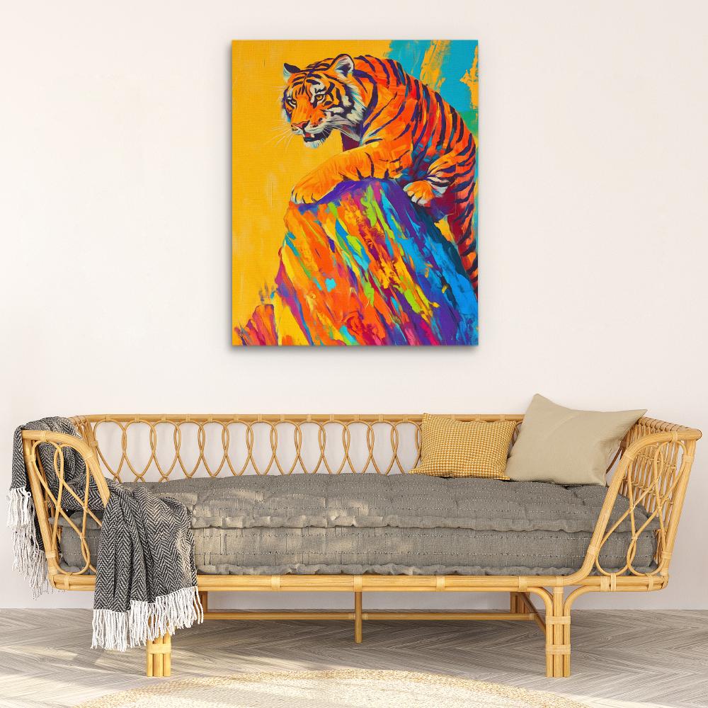 Painted Predator - Luxury Wall Art
