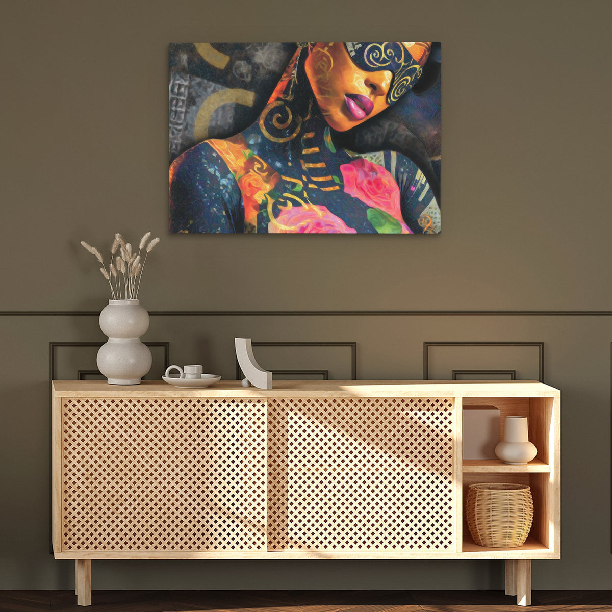 Painted Soul Portrait - Luxury Wall Art