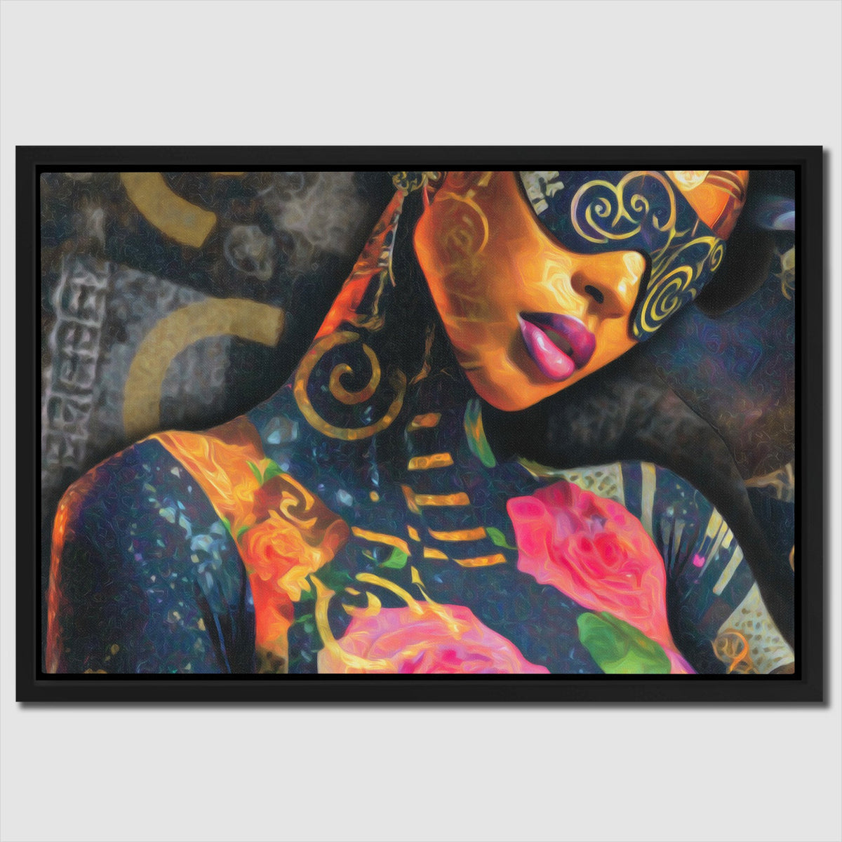 Painted Soul Portrait - Luxury Wall Art
