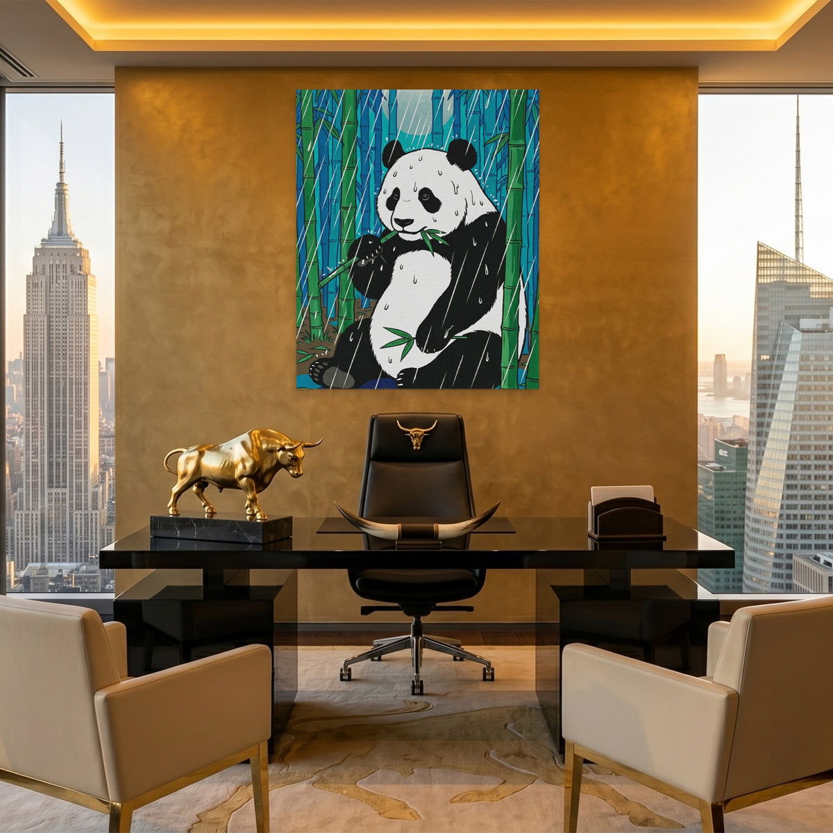 Panda Bamboo Rain — Panda Bamboo Rain Pent Bull Port 161