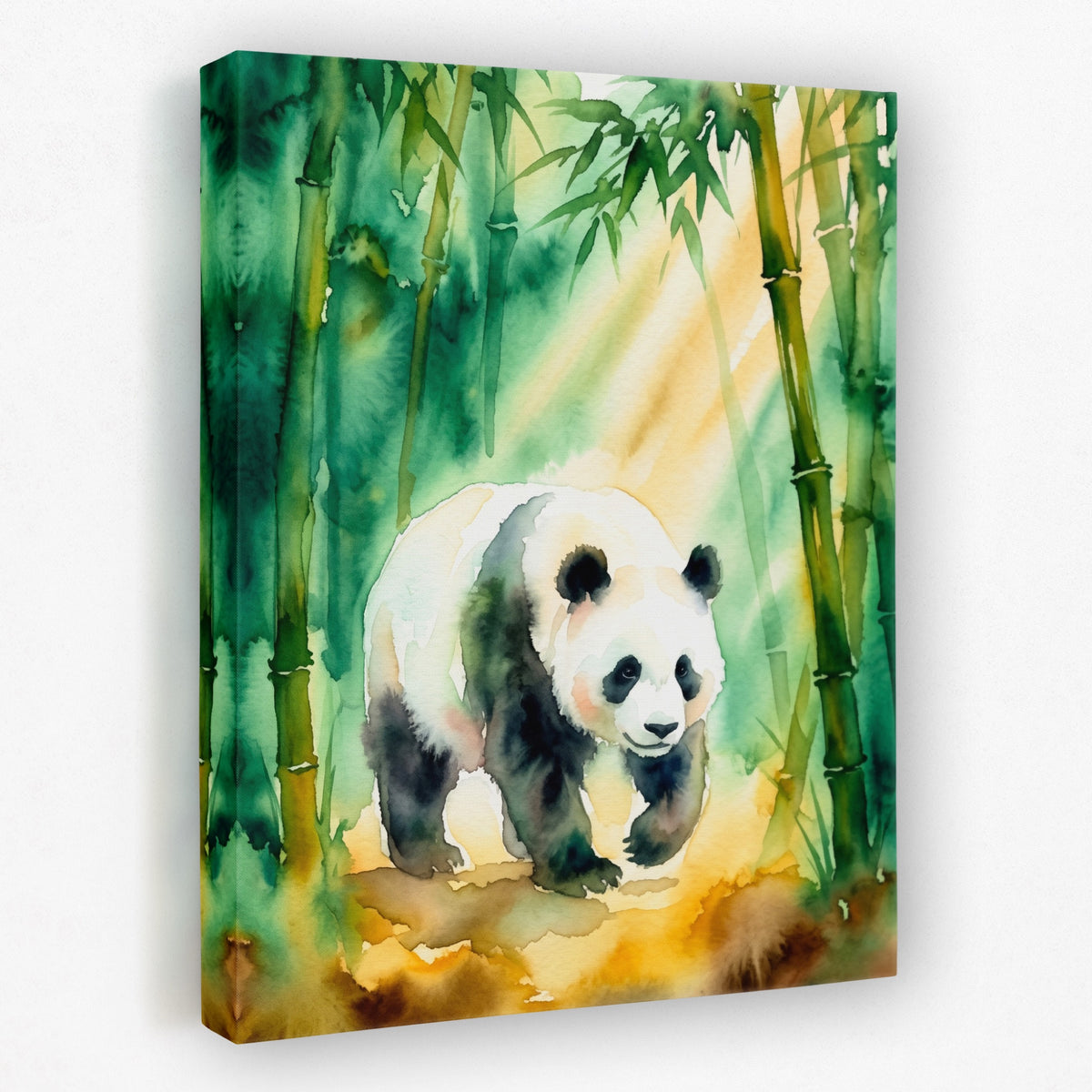 Panda Bamboo Sanctuary — Panda Bamboo Sanctuary Portrait   Side View   Mirror 234