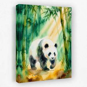 Panda Bamboo Sanctuary — Panda Bamboo Sanctuary Portrait   Side View   Mirror 234