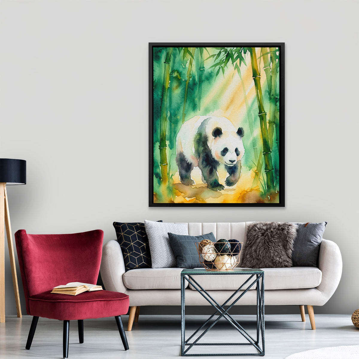 Panda Bamboo Sanctuary — Panda Bamboo Sanctuary New   Port Living Room Lux 114