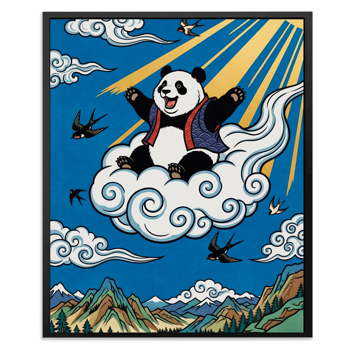 Panda Celestial Flight — Panda Celestial Flight Front Facing Portrait2 22