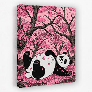 Panda Cherry Bloom — Panda Cherry Bloom Portrait   Side View   Mirror 170