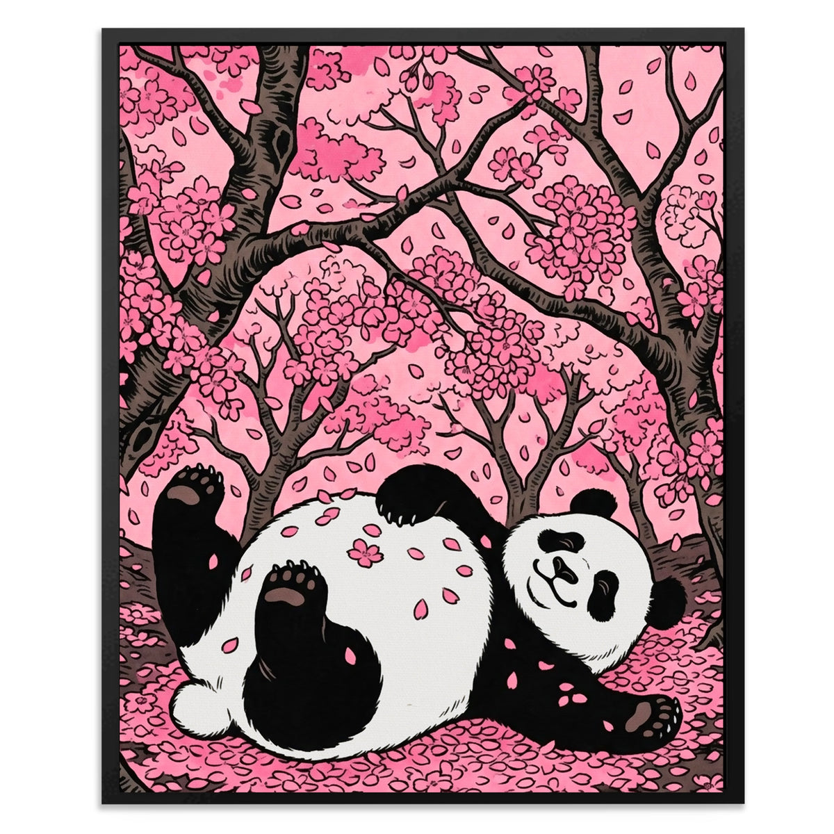 Panda Cherry Bloom — Panda Cherry Bloom Front Facing Portrait2 23