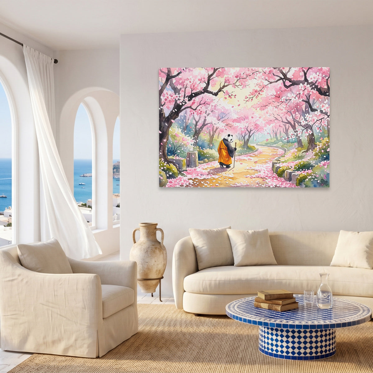 Panda Cherry Blossom — Panda Cherry Blossom Coast Living Room Land 124