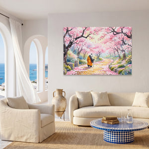 Panda Cherry Blossom — Panda Cherry Blossom Coast Living Room Land 124