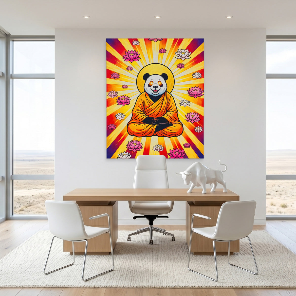 Panda Enlightened Radiance — Panda Enlightened Radiance White Bull Room Port 192