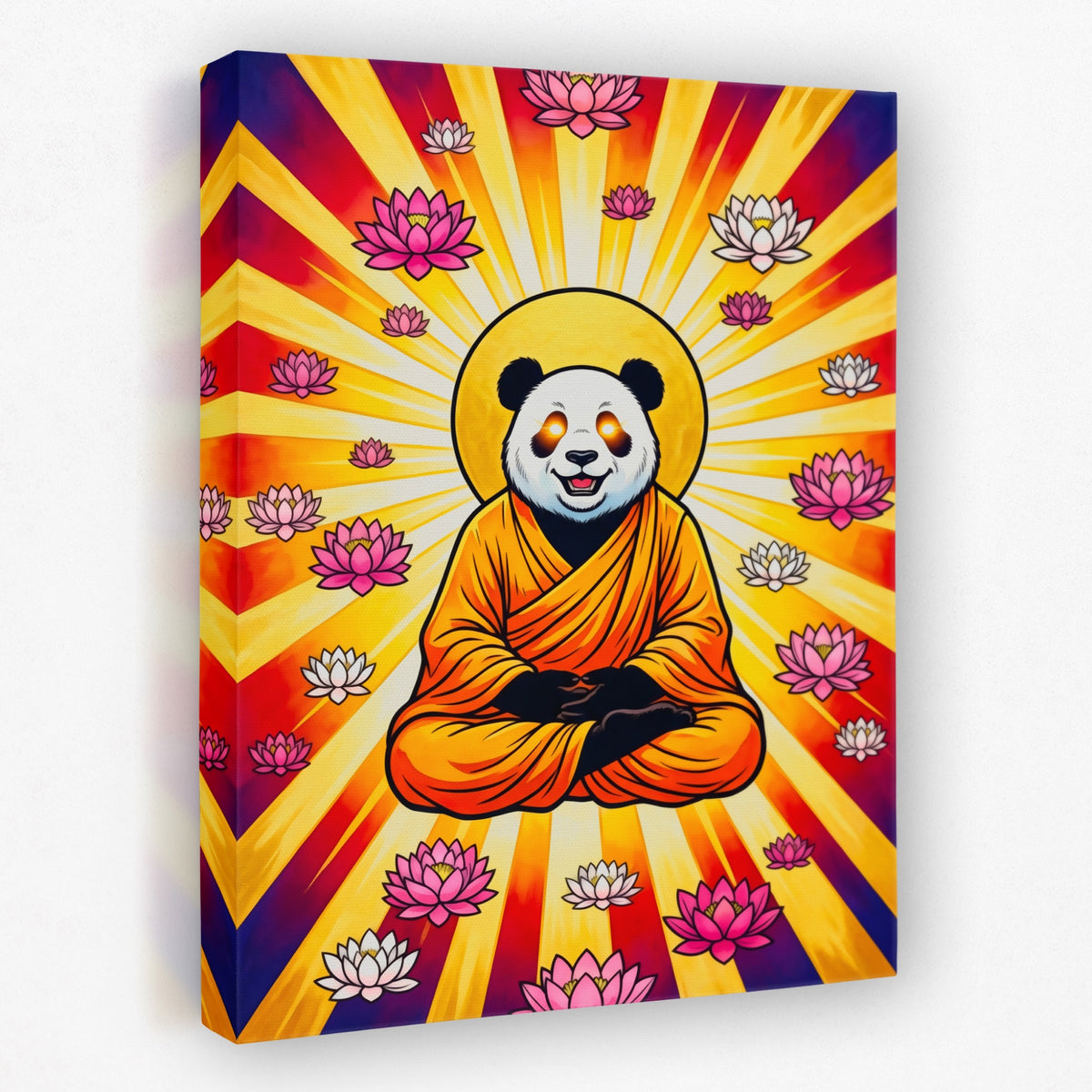 Panda Enlightened Radiance — Panda Enlightened Radiance Portrait   Side View   Mirror 171