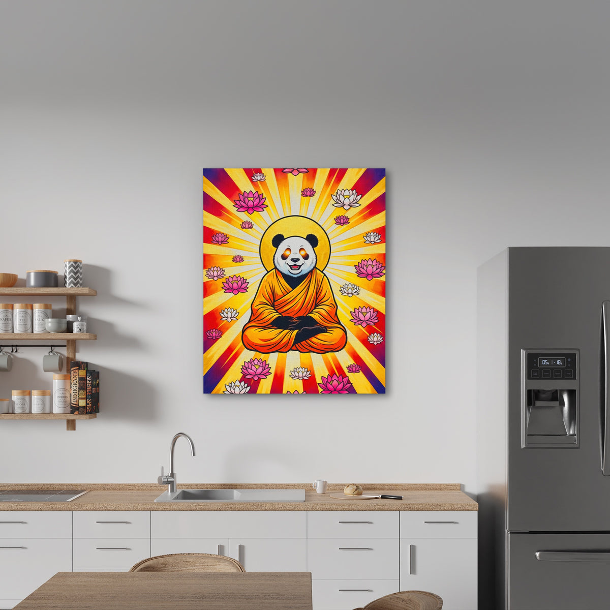 Panda Enlightened Radiance — Panda Enlightened Radiance New   Kitchen Wall Port 66