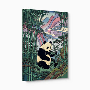 Panda Feast - Luxury Wall Art