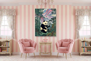Panda Feast - Luxury Wall Art