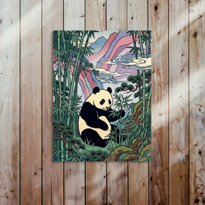 Panda Feast - Luxury Wall Art