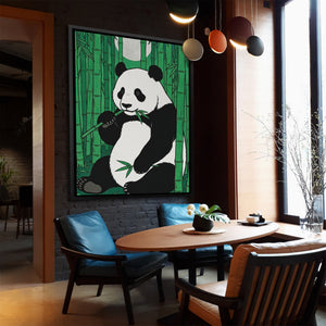Panda Green Bamboo — Panda Green Bamboo Far Away Dining Room 93