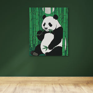 Panda Green Bamboo — Panda Green Bamboo Green Wall 143