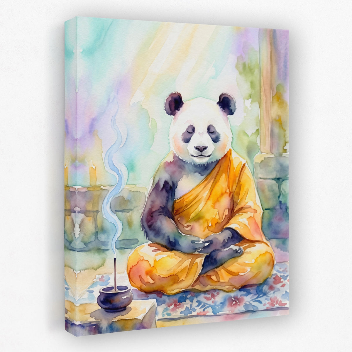 Panda Medidative Thought — Panda Medidative Thought Portrait   Side View   Mirror 369