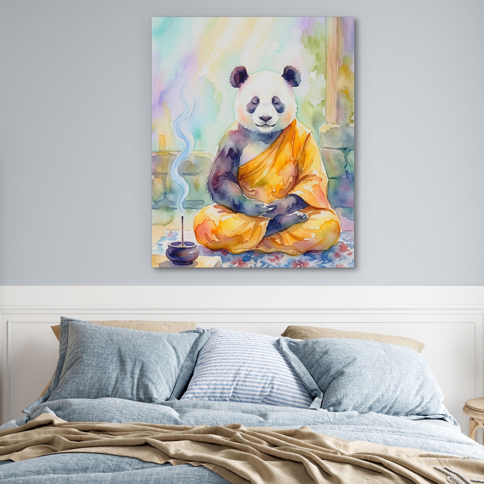 Panda Medidative Thought — Panda Medidative Thought Front Facing Portrait2 119