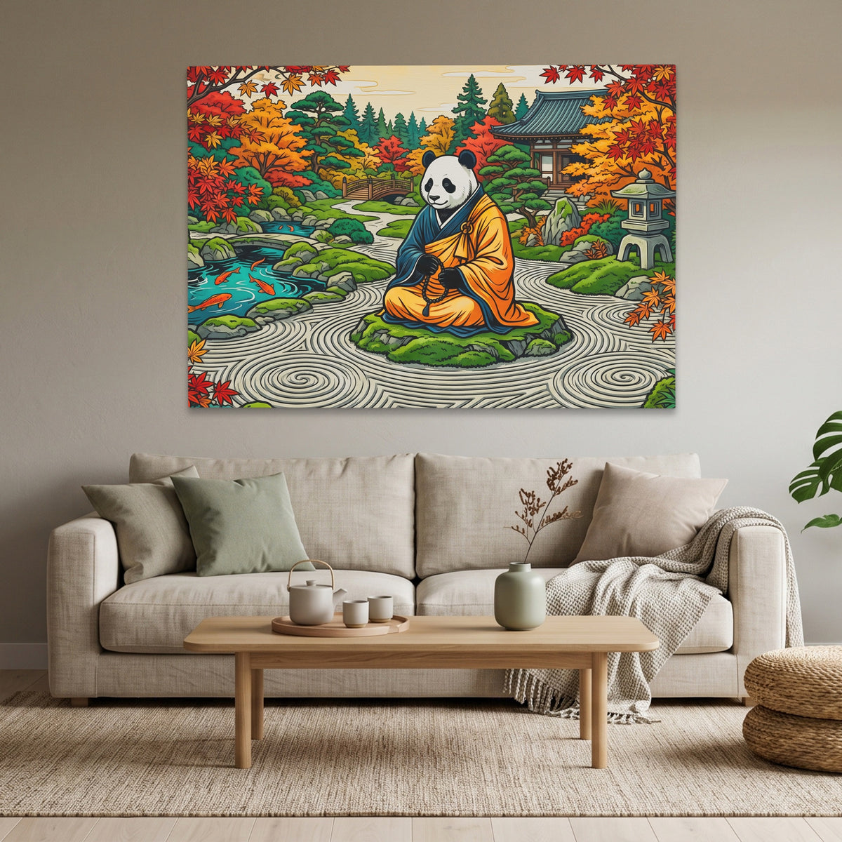 Panda Meditation Garden — Panda Meditation Garden Calm Vibes Land 81