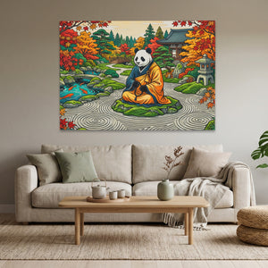 Panda Meditation Garden — Panda Meditation Garden Calm Vibes Land 81