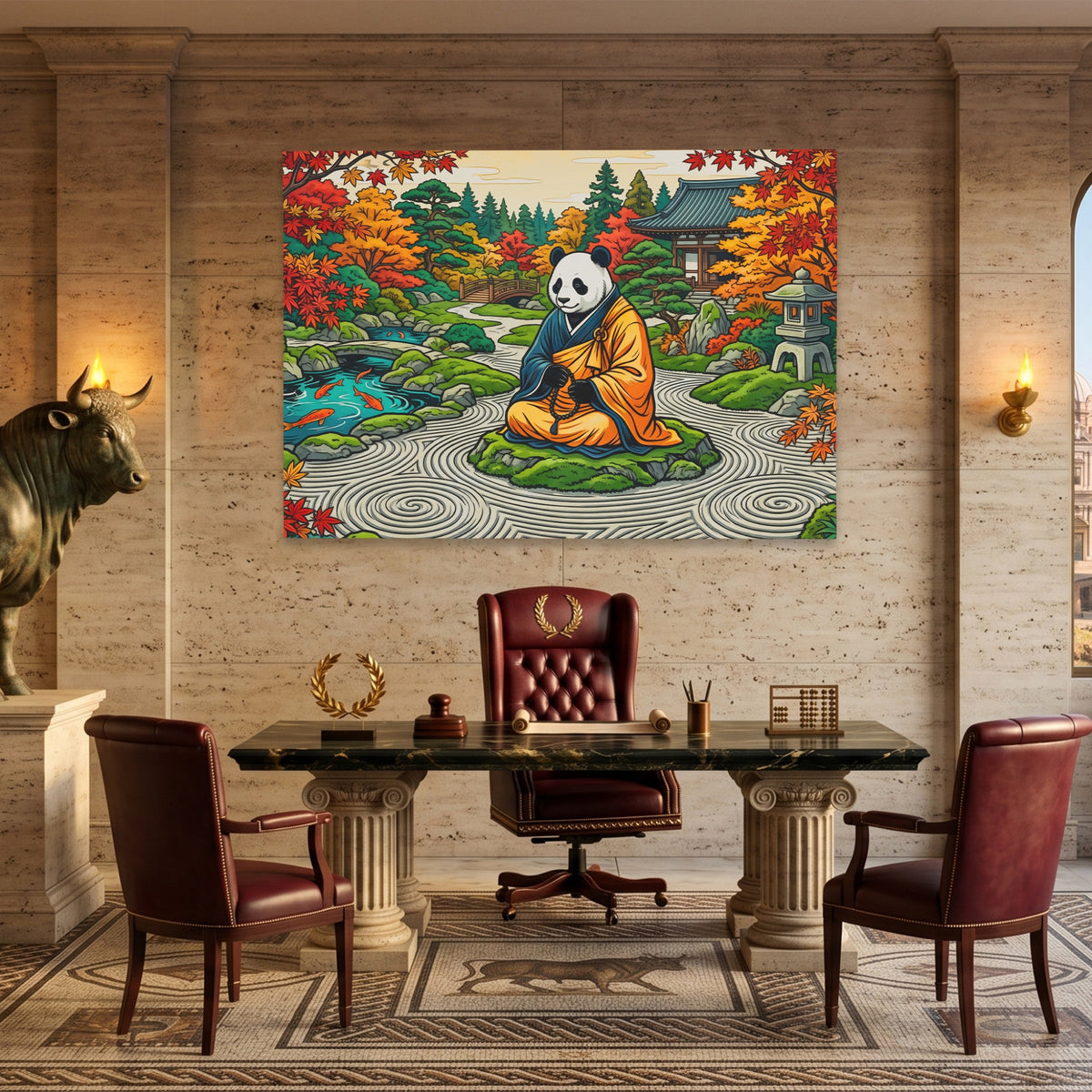 Panda Meditation Garden — Panda Meditation Garden Italian Bullish Land 147
