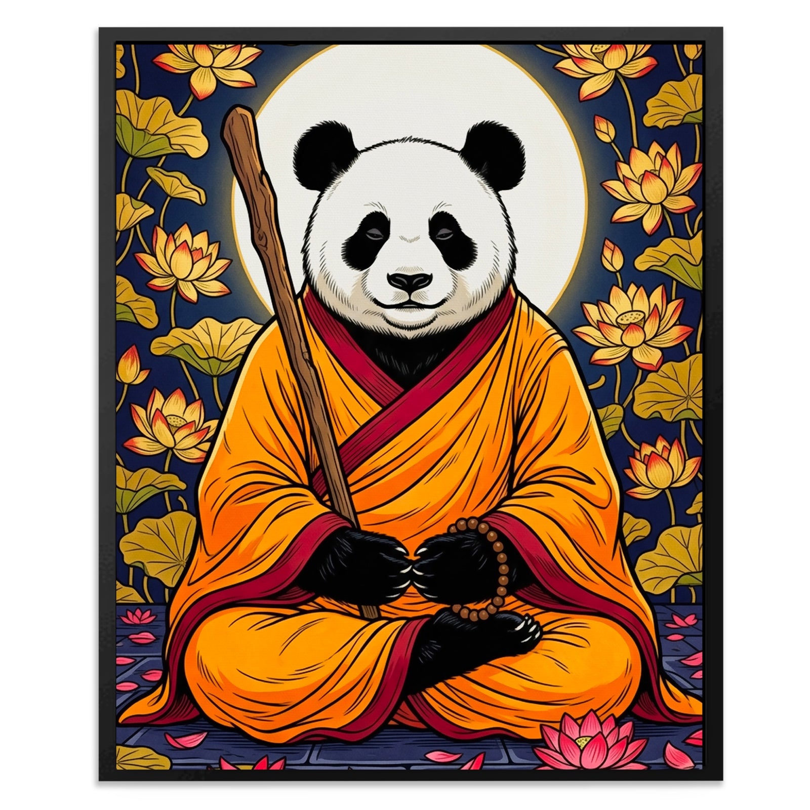 Panda Monk Meditation — Panda Monk Meditation Egypt Themed Room Port Angle 46