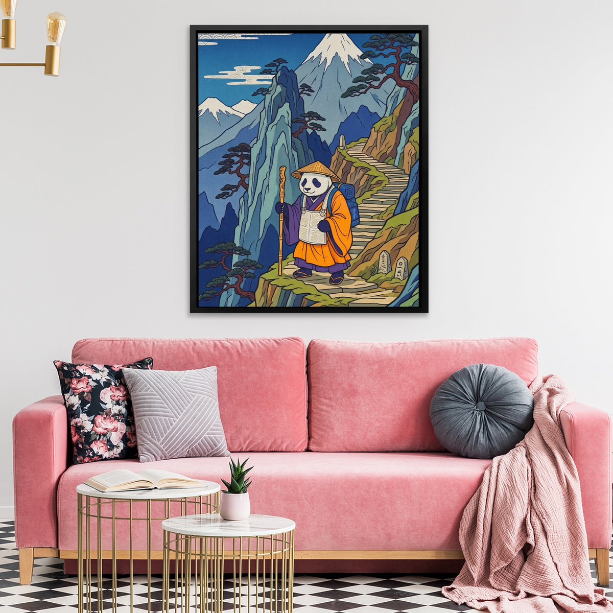 Panda Mountain Pilgrimage — Panda Mountain Pilgrimage Pink Coach 188