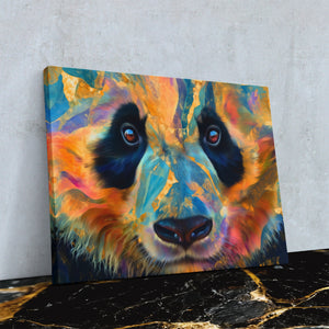 Panda Psychedelic Dreams — Panda Psychedelic Dreams Against Wall4x5 Reflect 6