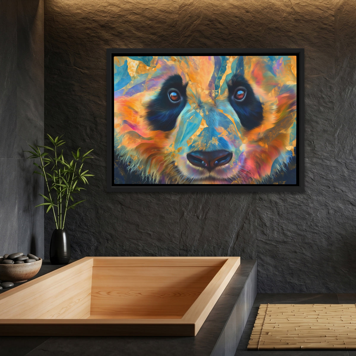 Panda Psychedelic Dreams — Panda Psychedelic Dreams Bamboo Bathroom Land 44