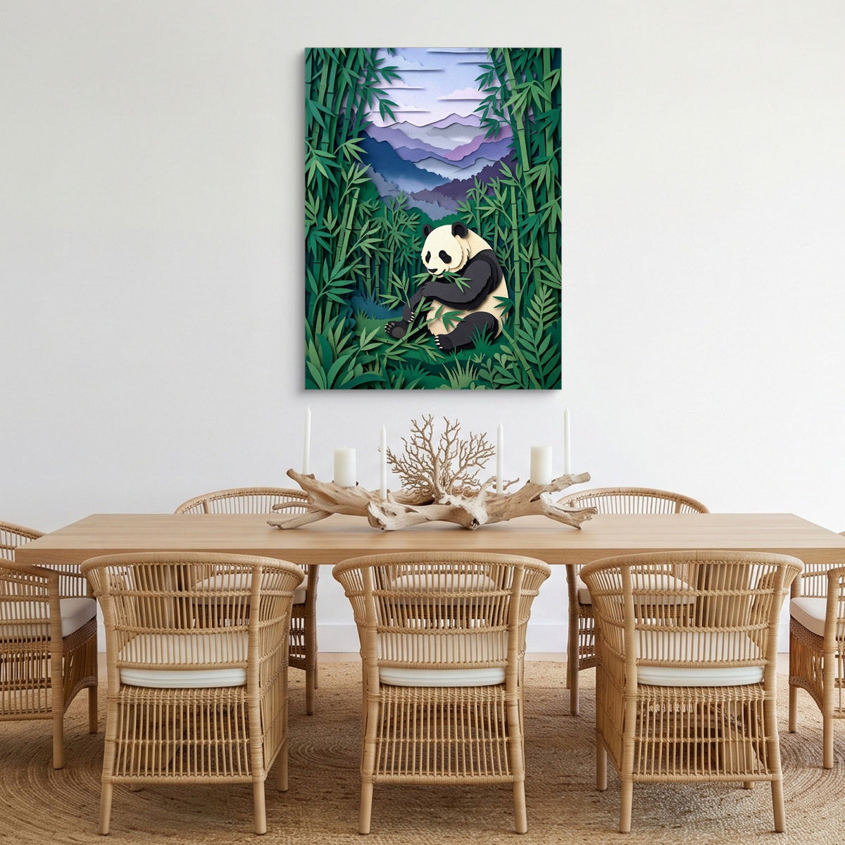 Panda Sanctuary - Luxury Wall Art