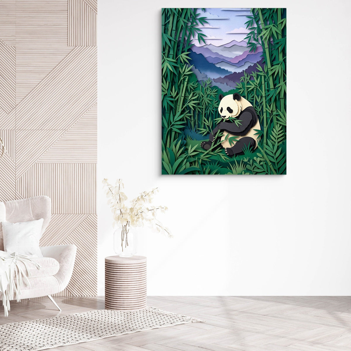 Panda Sanctuary - Luxury Wall Art