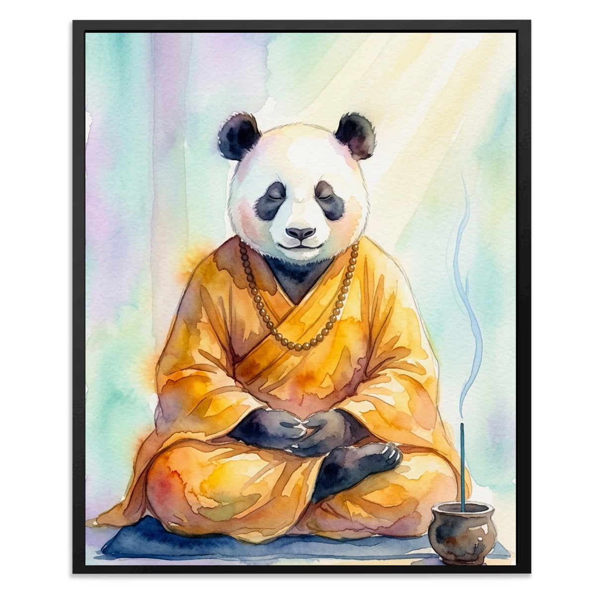 Panda Zen Meditation — Panda Zen Meditation Front Facing Portrait2 23
