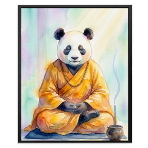 Panda Zen Meditation — Panda Zen Meditation Front Facing Portrait2 23