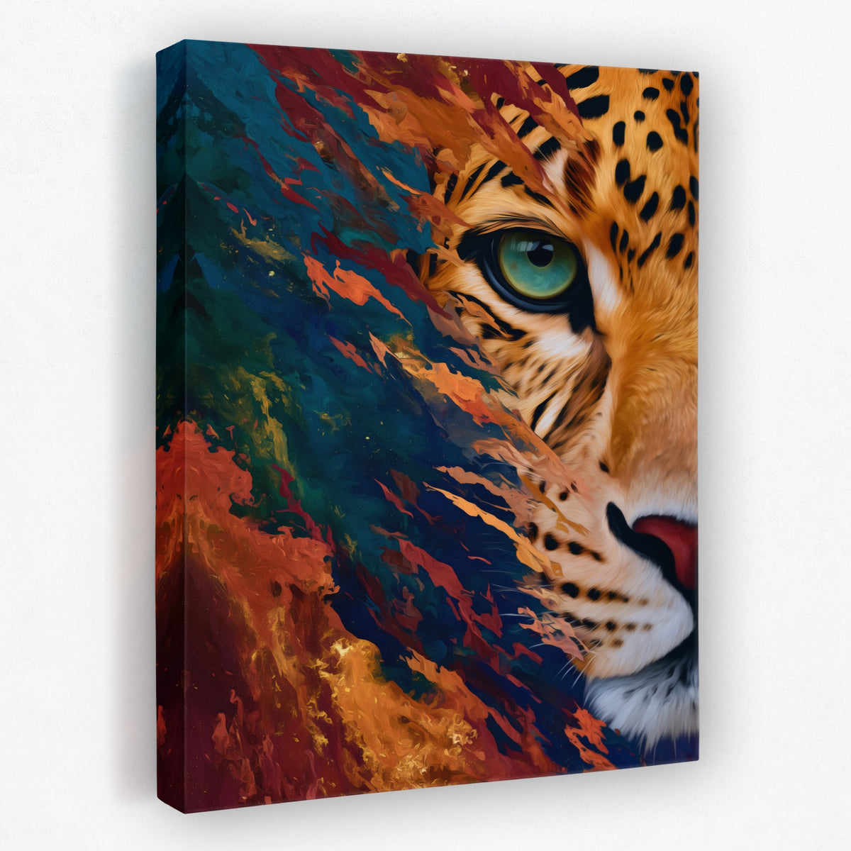 Panther Golden Burst — Panther Golden Burst Portrait   Side View   Mirror 173