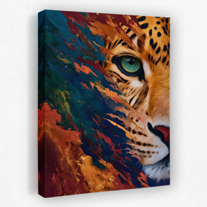 Panther Golden Burst — Panther Golden Burst Portrait   Side View   Mirror 173