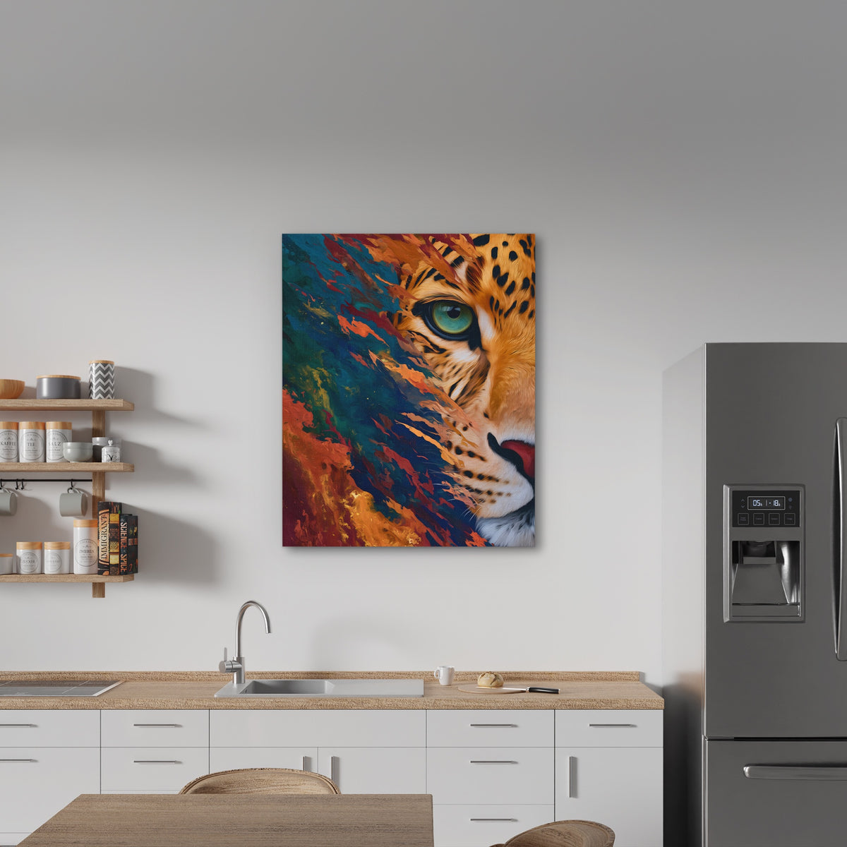 Panther Golden Burst — Panther Golden Burst New   Kitchen Wall Port 68