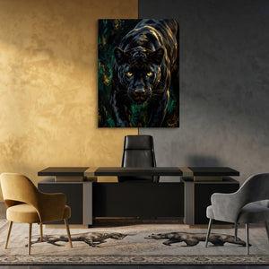 Panther Jungle Prowl — panther jungle prowl sq bvb split 1port flush print