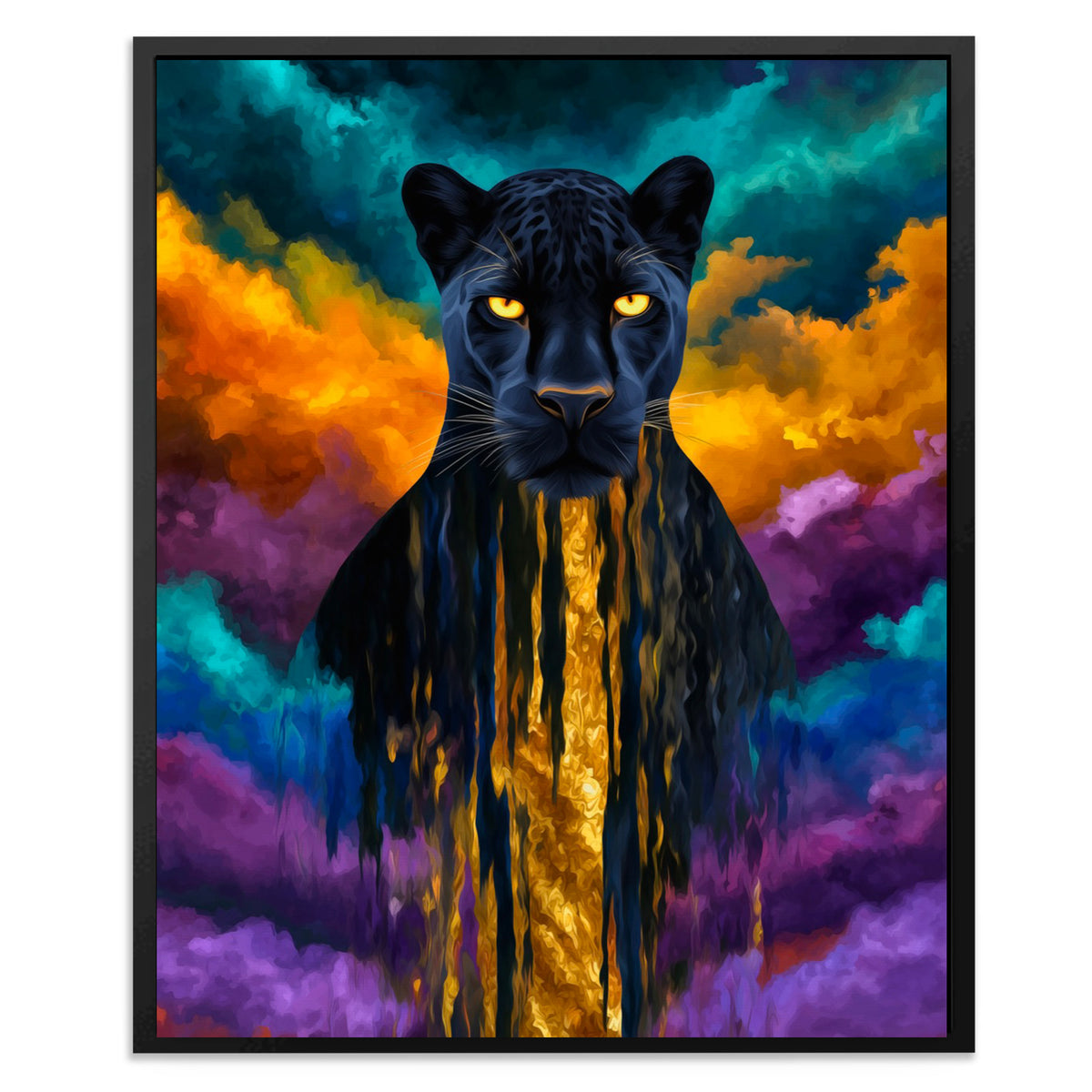 Panther's Golden Flow